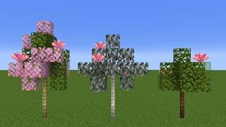 Thumbnail for 5 Tree Designs for 1.21.5 Spring Drop -  Day 22 | 30 Days of Building Challenge