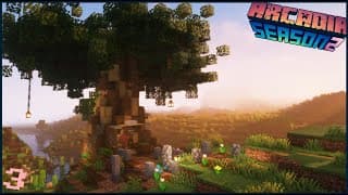Thumbnail for Can this BEAUTIFUL tree make me rich? Building a custom tree shop on Arcadia SMP