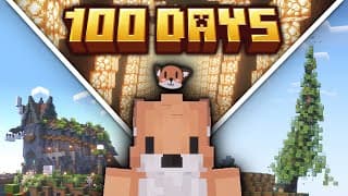 Thumbnail for I Survived 100 DAYS on this Minecraft 1.21 SMP - FULL MOVIE!