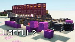 Thumbnail for I Used My Redstone Knowledge To Design a Lava Farm, Is It Useful?