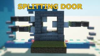 Thumbnail for I Built a SPLITTING Minecraft Door!