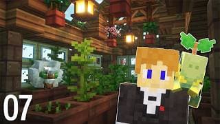Thumbnail for Building The Greenhouse! | Minecraft Cobblemon | Ep.7