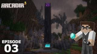 Thumbnail for Sacrificing My Diamonds!? Minecraft Arcadia SMP: Episode 3