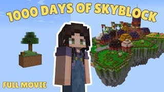 Thumbnail for I Survived 1000 Days on Skyblock Infinite - FULL MOVIE