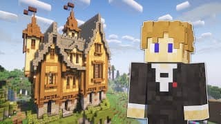 Thumbnail for Finishing My BEST Spawn House on Arcadia SMP! - Ep3