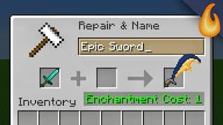 Thumbnail for How to Change an items texture by renaming it - Minecraft 1.21.5+ tutorial