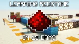 Thumbnail for Why I'm Learning Minecraft Redstone In 15 Days.