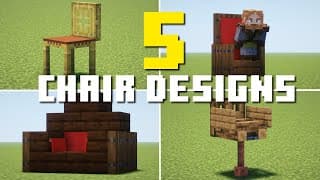 Thumbnail for Top 5 Minecraft Chair Designs