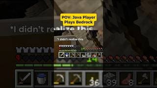Thumbnail for Minecraft Bedrock is So Mean:')