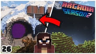 Thumbnail for I Built A Mountain to Cover My Deckbuilder Game!! :: Minecraft SMP :: Arcadia S2