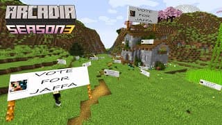 Thumbnail for Minecraft Players Are Electing A New Shopping District Mayor - Arcadia SMP S3