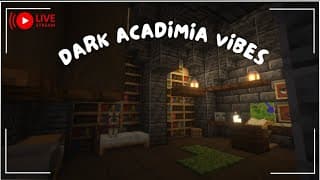 Thumbnail for I Built a Skeleton Farm in a Dark Academia Library 💀📖 and It’s Perfect! | Minecraft Arcadia SMP S. 3