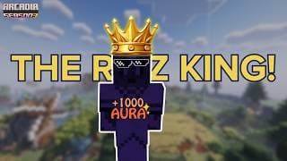Thumbnail for MEET THE ARCADIA RIZZ KING! | Minecraft Arcadia SMP Ep.2.5