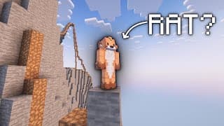 Thumbnail for What Is That Rat Doing on the Cliffside? (Minecraft 1.21.5 100 Day World Tour)