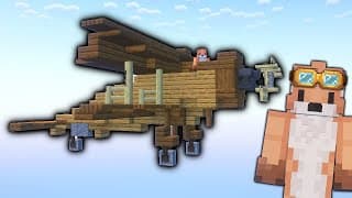 Thumbnail for The CRAZIEST Minecraft Plane Build You've Ever Seen!