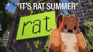 Thumbnail for Minecraft but I join RAT CIVILIZATION