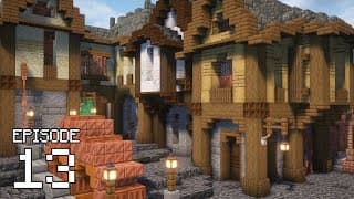 Thumbnail for Minecraft: Episode 13 - Constructing the Perfect Steampunk City Street!