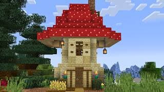 Thumbnail for Giant Mushroom Cottage - Day 13 | 30 Days of Building Challenge