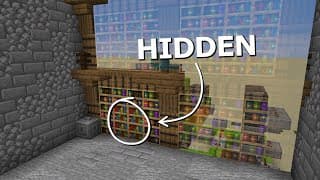 Thumbnail for This SECRET Minecraft Door Slides!