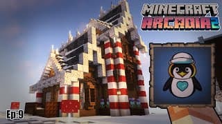 Thumbnail for Secret Santa and mapart in ARCADIA MINECRAFT (#9)