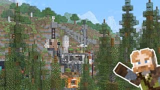 Thumbnail for I Transformed My Base Into A Lush Forest in Survival Minecraft